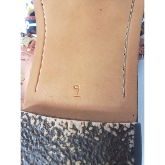 Sam Edelman Linny Gladiator Bohemian Tribal Sandals Women's Size 9 MINT - Picture 8 of 8